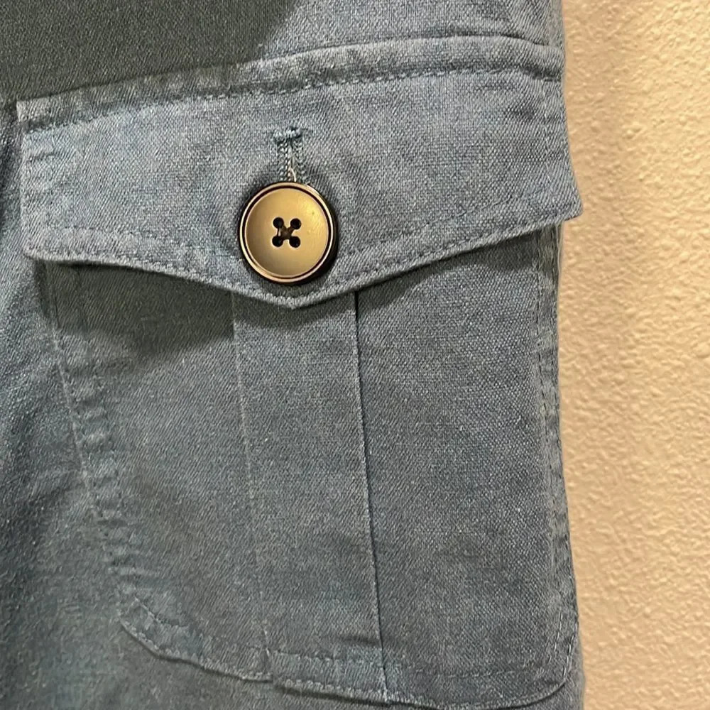 SHEIN woman’s dark blue palazzo pants - Picture 3 of 9